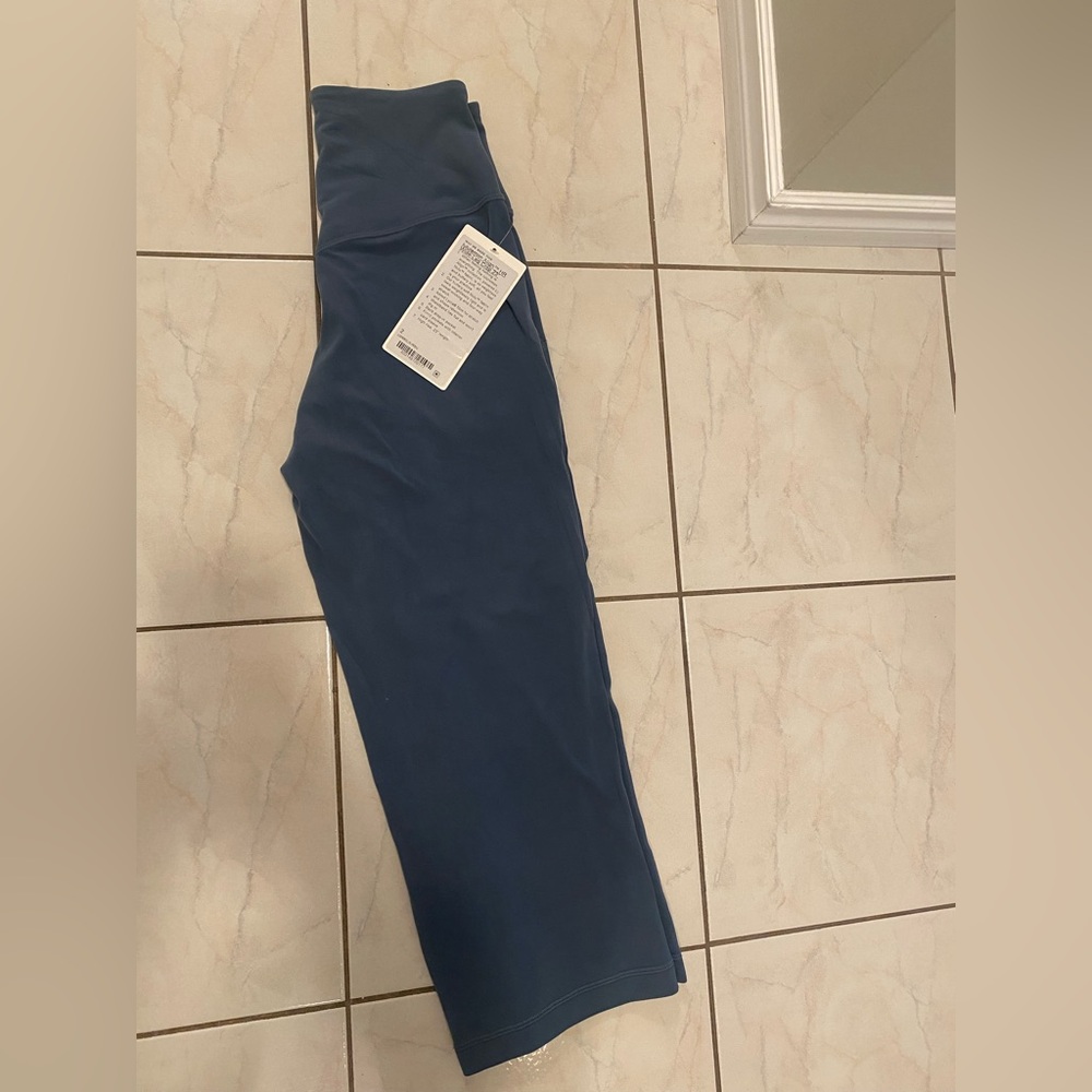 Lululemon High Rise Align Wide Leg Crop